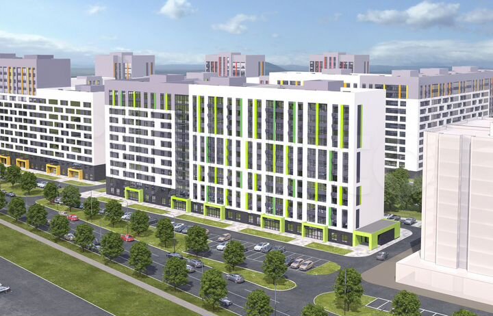 2-к. квартира, 44,2 м², 1/12 эт.