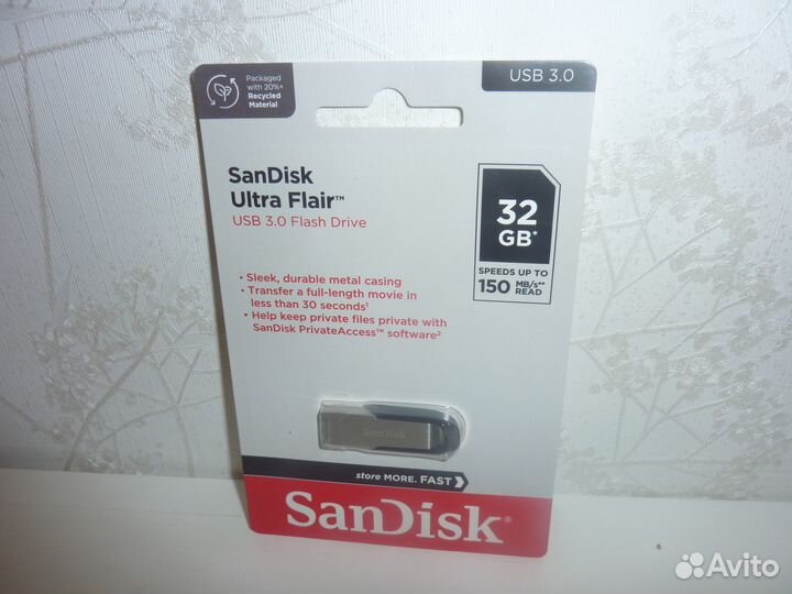 Флеш-накопитель SanDisk Ultra Flair USB 3.0 32GB