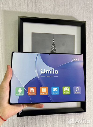 Планшет umiio x9 гарантия \новый