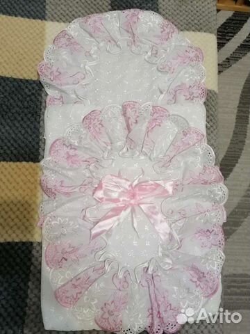 Конверт на выписку для девочки