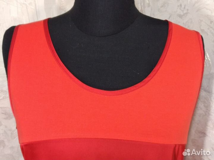 Майка бордовая