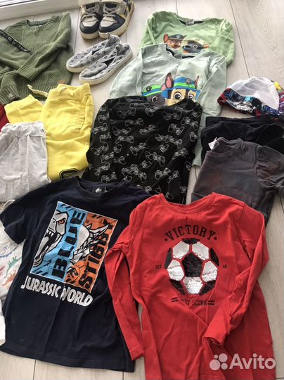 Вещи пакетом на мальчика 5/6 лет
