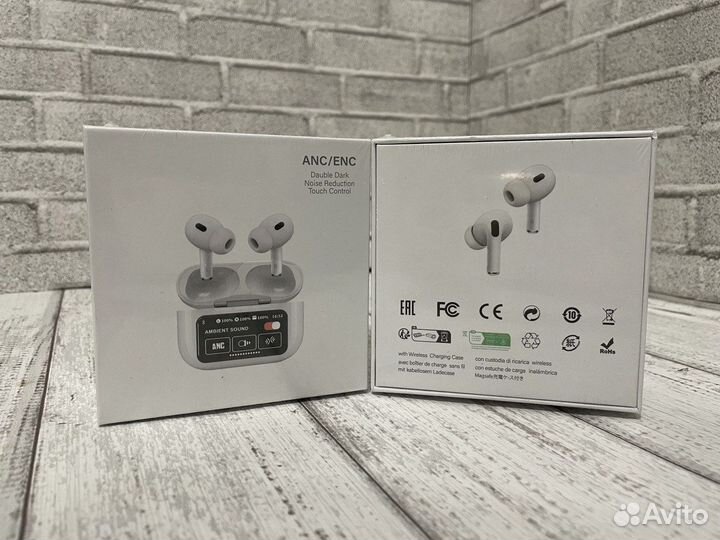 APods Pro 2 - Type-C с дисплеем premium