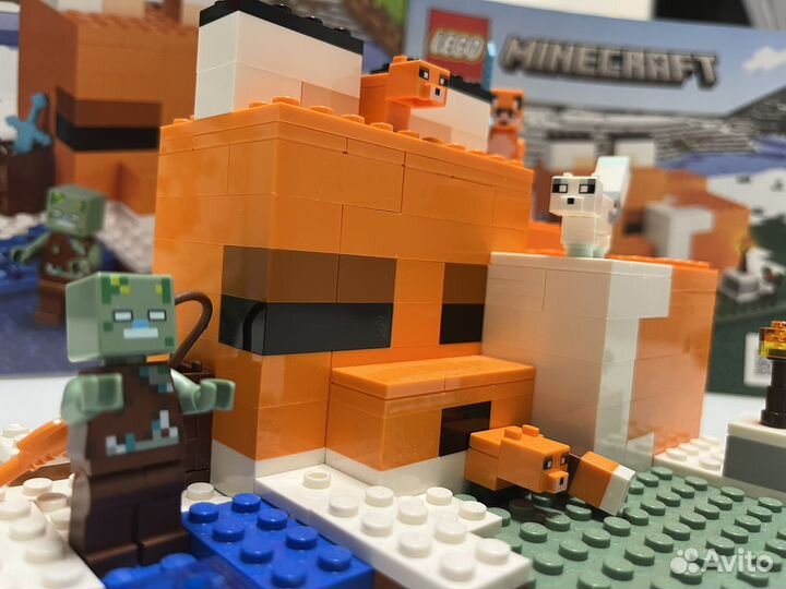 Lego Minecraft 21178 Лисья Хижина