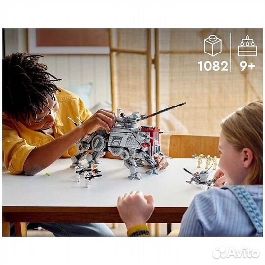 Lego Star Wars 75337 Шагоход AT-TE