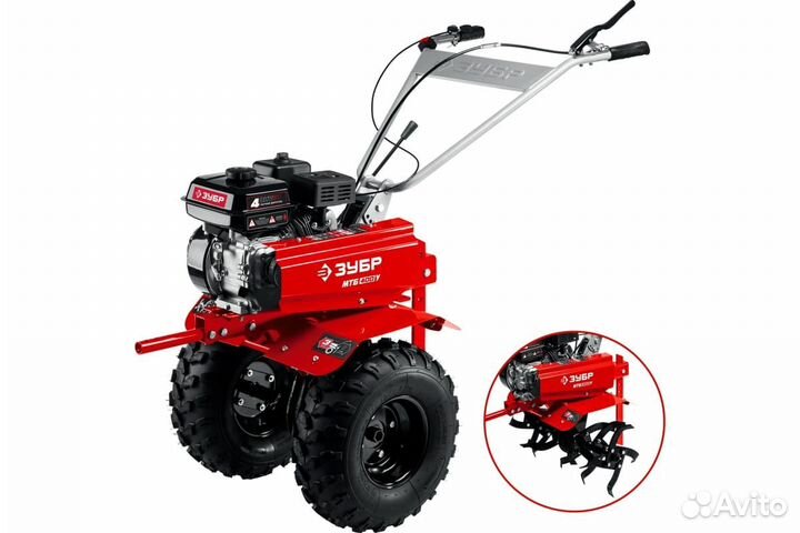 Мотоблок с понижающей передачей зубр мтб-400 У