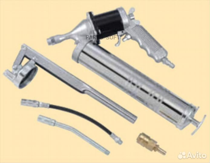 Force 88701 Плунжерный шприц с ручным и пневмоприв