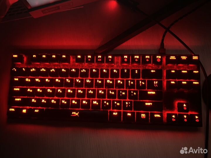 Клавиатура HyperX alloy fps pro cherry mx red