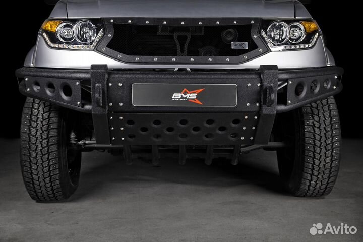 Бампер силовой передний BMS baikal для УАЗ Патриот