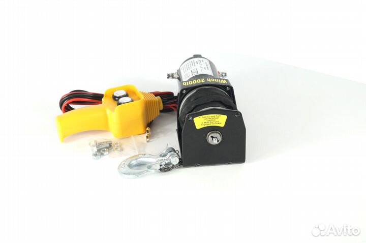 Лебедка электрическая 12V ATV Electric Winch 2000l