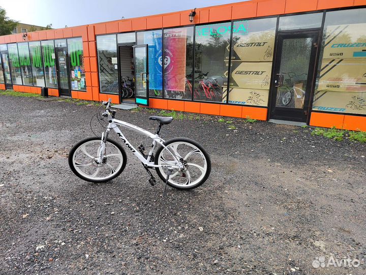 Велосипед фэтбайк новый складной, горный, дорожный