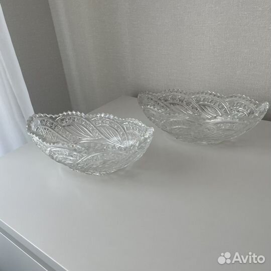 Хрустальная ваза