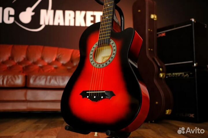 Гитара акустическая belucci bc3810 rds