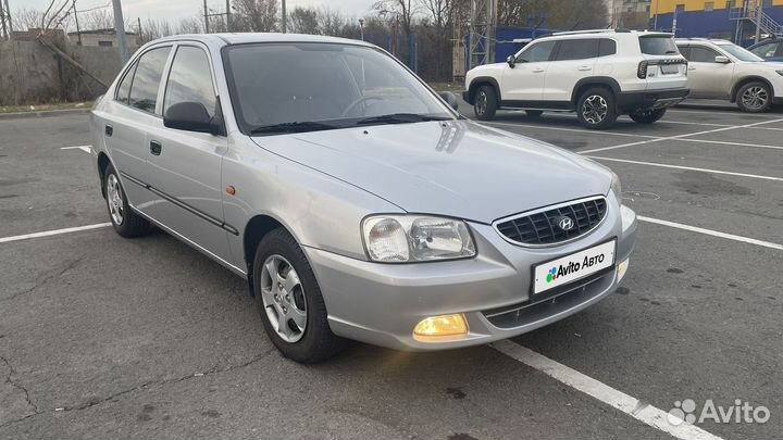 Hyundai Accent 1.5 МТ, 2006, 201 757 км