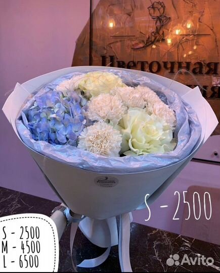 Букет цветов (коробка цветов, цилиндр)