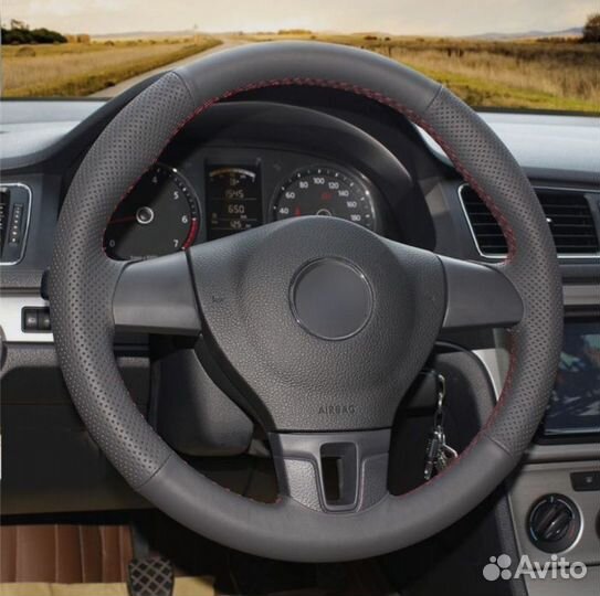 Оплетка руля VW Tiguan Jetta Passat