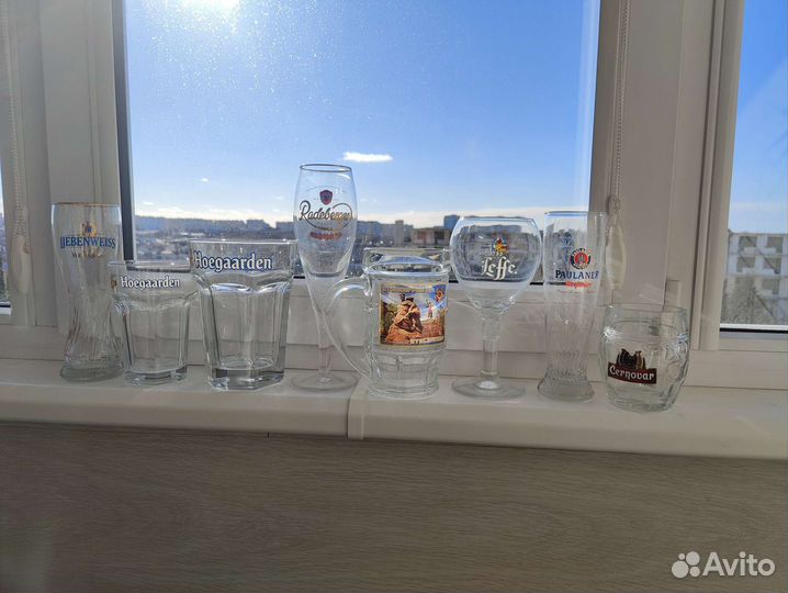 Пивные бокалы, кружки