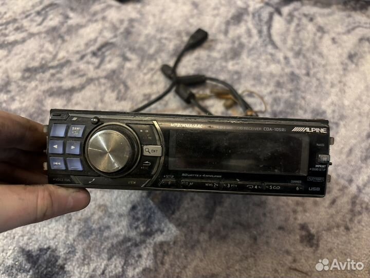 Магнитола alpine cda-105ri