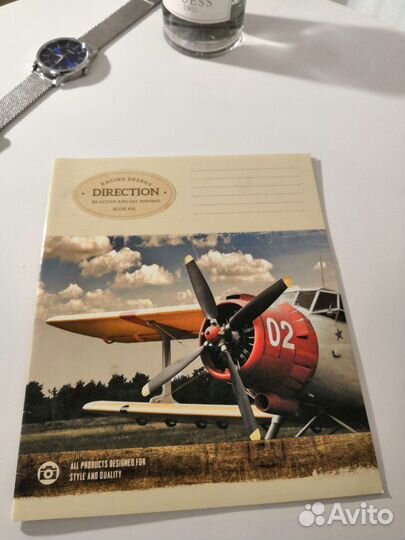 Тетрадь с изображением самолёта Ан-2