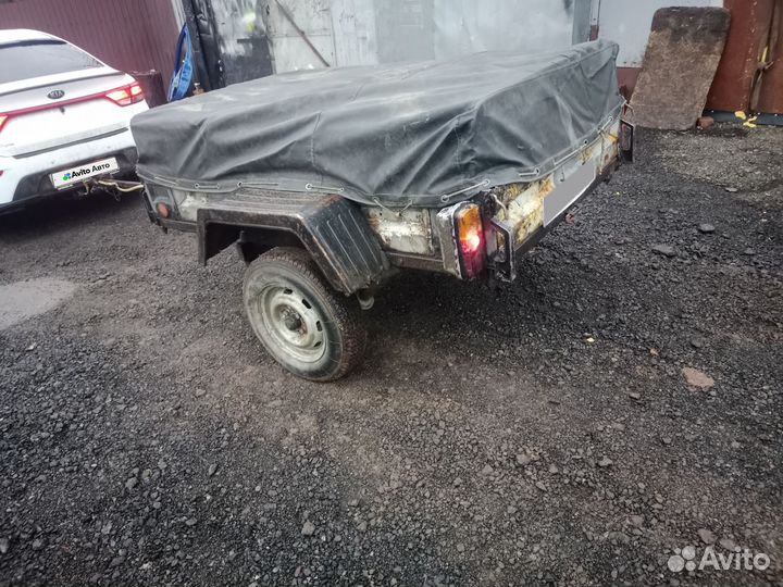 Прицеп автовоз Вектор ЛАВ-81019, 1992