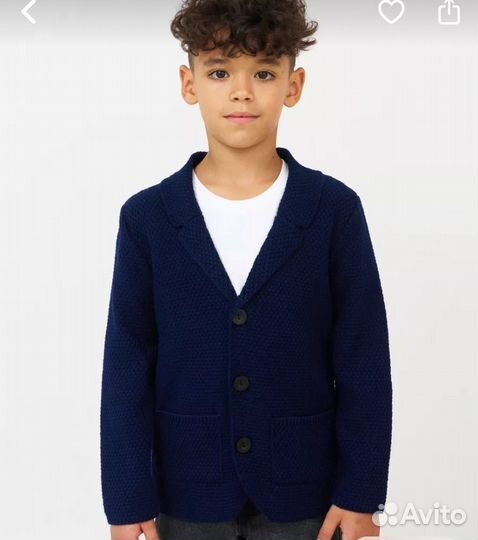 Школьный кардиган