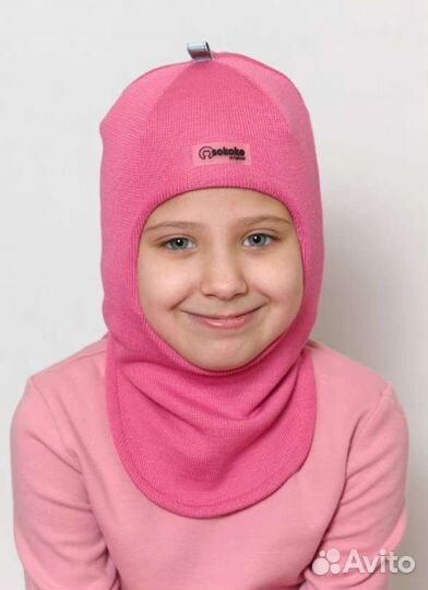 Детская зимняя шапка шлем Sokoke