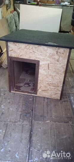 Будка для собаки утепленая