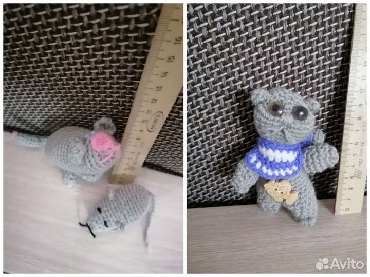Игрушечки Амигуруми
