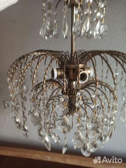 Люстра хрустальная