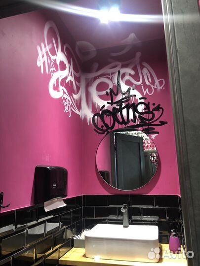 Граффити на стенах