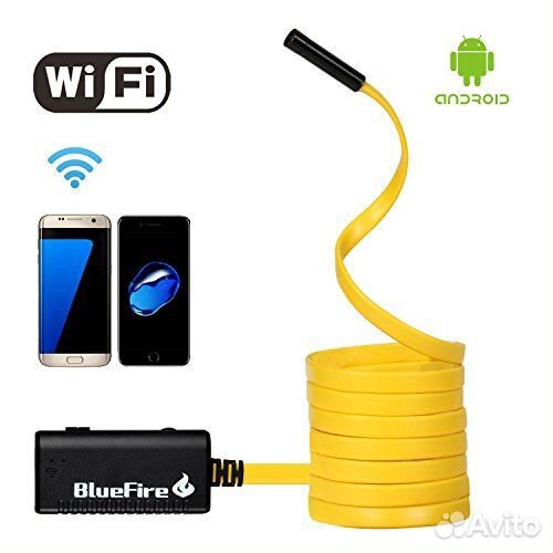 Эндоскоп 10 м для телефона с wifi