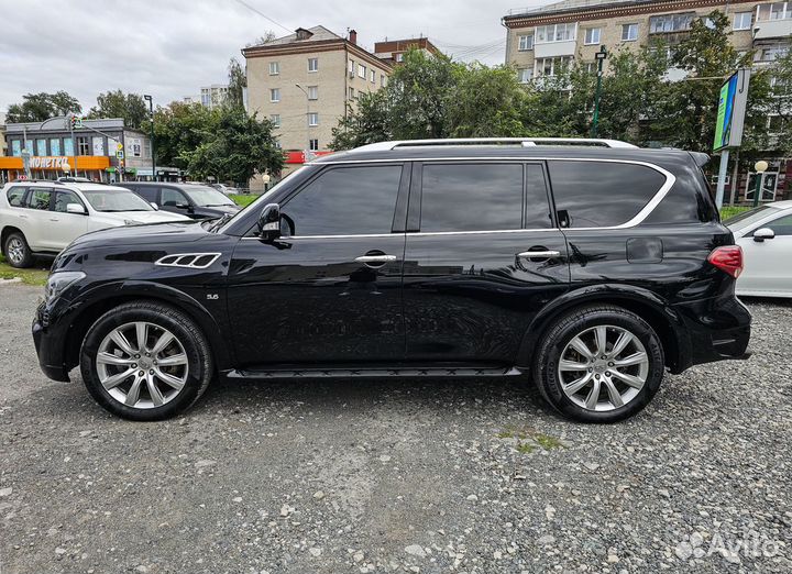 Infiniti QX80 5.6 AT, 2014, 192 000 км