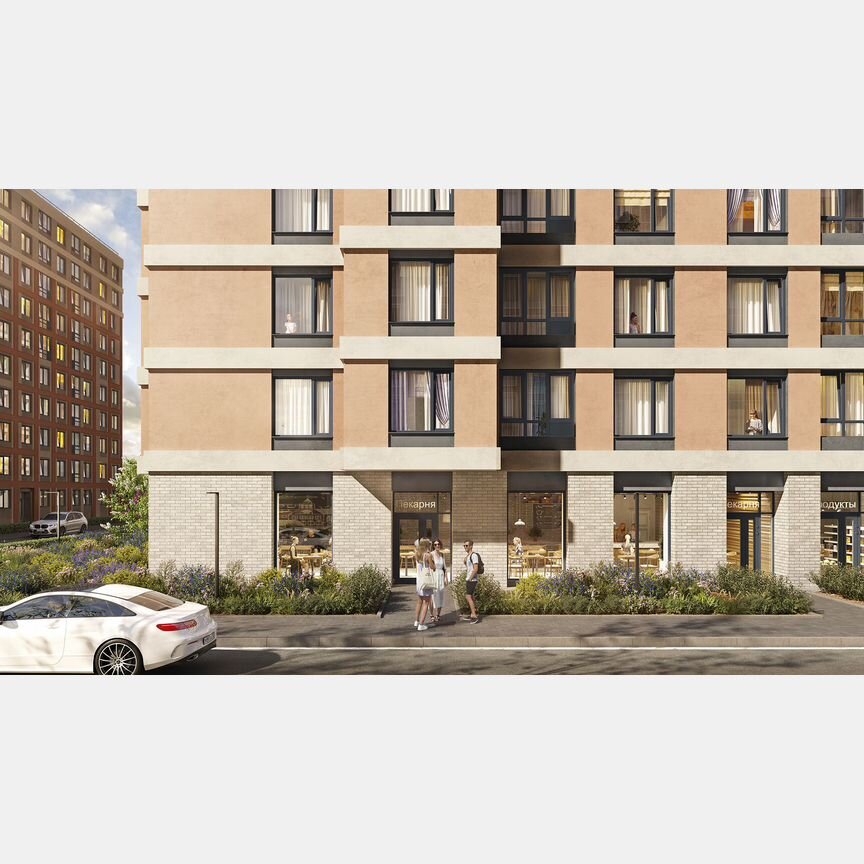 2-к. квартира, 54,9 м², 3/10 эт.