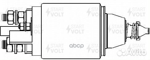 Втягивающее startvolt для а/м газ/паз/Урал/маз