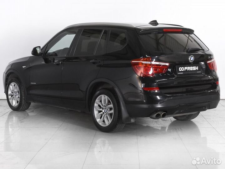 BMW X3 2.0 AT, 2017, 179 132 км