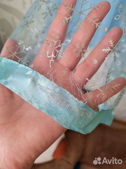 Платье снежинки