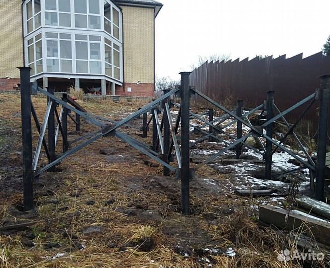 Винтовые сваи и свайные фундаменты