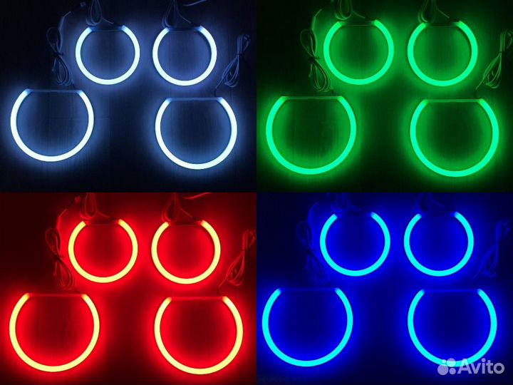 Ангельские глазки Cotton RGB BMW E90 (дорестайл)