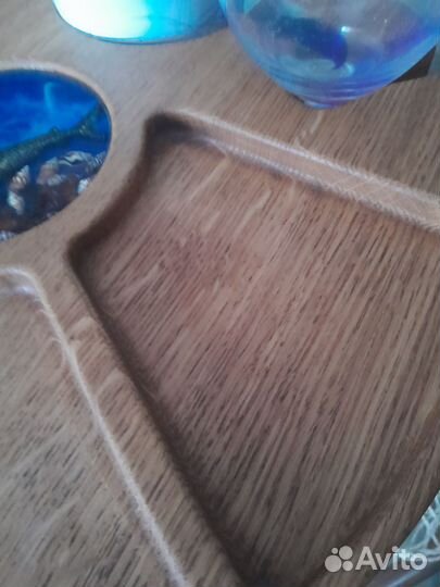 Винный столик из дуба