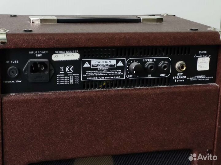 Гитарный ламповый комбоусилитель AXL loredo AA-T-2