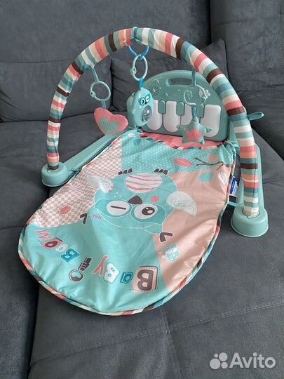 Детский развивающий коврик музыкальный