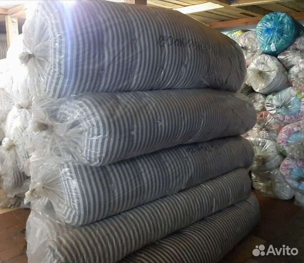 Матрас ватный 160*190см на диван кровать дома дачи