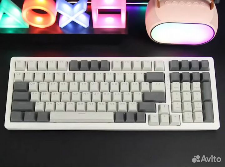 Механическая клавиатура белая K99