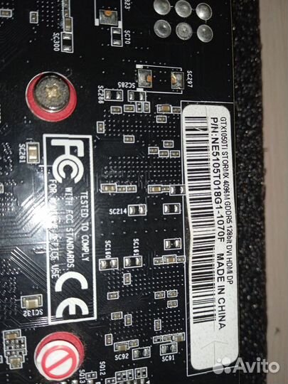 Видеокарта gtx 1050 ti 4gb Palit