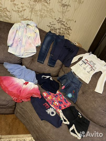 Пакет вешей на девочку 3-5 лет