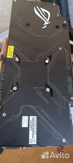 Продам видеокарту rx 580 Strix