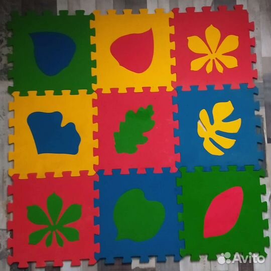 Детский коврик Пазл 36см