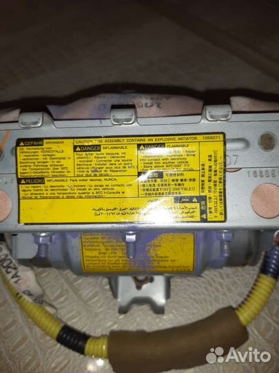 Подушка безопасности toyota corolla