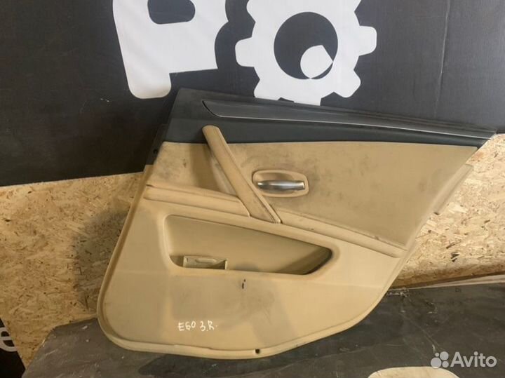 Обшивка двери задняя правая Bmw 5-Series E60 E60
