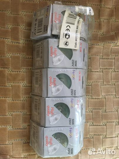Лампочки Feron 50w 250v
